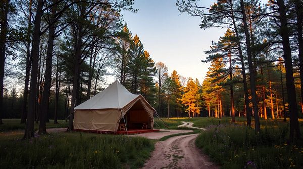 Camping de luxe : des vacances inoubliables en plein air